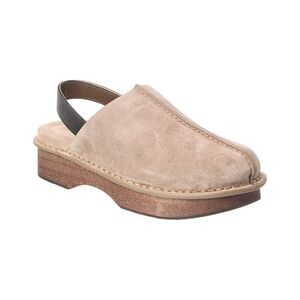 Brunello Cucinelli Suede Mule, Beige